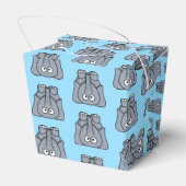 Elephant Party Favor Box Bedankdoosjes (Achterkant)