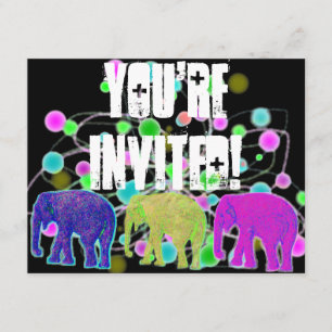 Elephant Party Kaart
