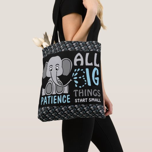 Elephant Patience Draagtas (Dichtbij)