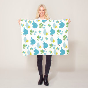 Elephant Pattern dekens