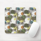 Elephant Pattern Muismat (Met muis)