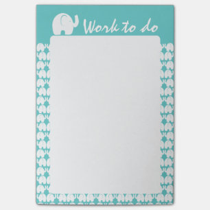 Elephant Pattern Post-it® Notes