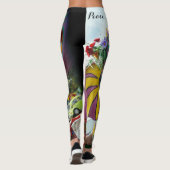 Elephant Peace Yoga-Leggings Leggings (Achterkant)