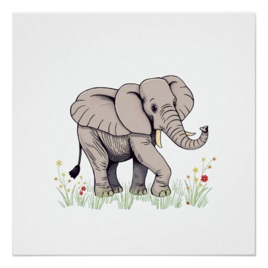 Elephant Perfect Poster (Voorkant)