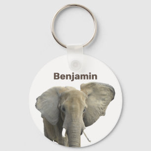 Elephant Personal Name Sleutelhanger