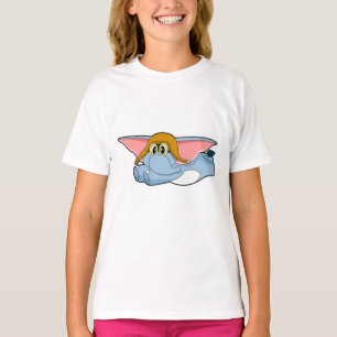 Elephant Pilot Pilot pet T-shirt