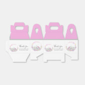 Elephant Pink Butterfly Favor Box Bedankdoosjes (Uitgevouwen)