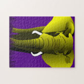 ELEPHANT POP ART JIGSAW PUZZLE (Horizontal)