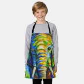 Elephant portret nr. 4 schort (Gedragen)