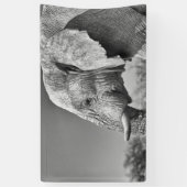 Elephant portret spandoek (Verticaal)