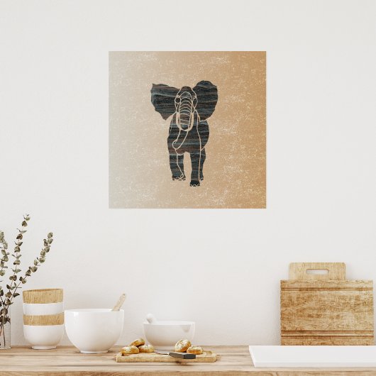 Elephant Poster (Keuken)