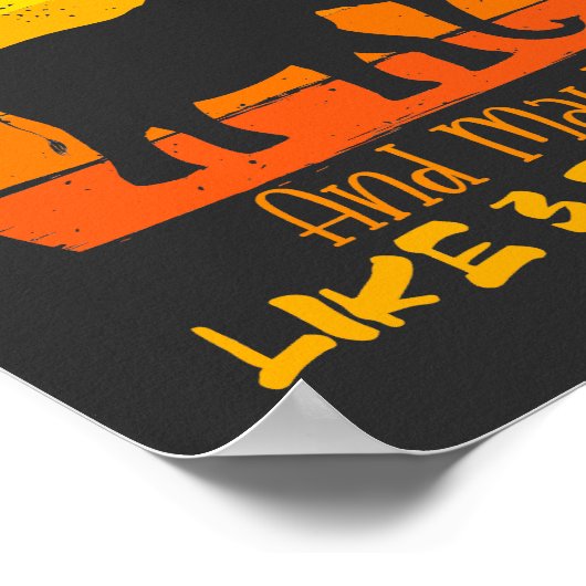 Elephant Poster, Cute Elephant Poster, Poster (Hoek)