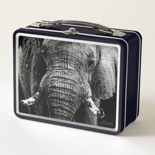 Elephant Power Lunch Box - Safari Cadeau (Devant)