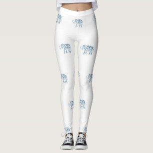 Elephant print leggings