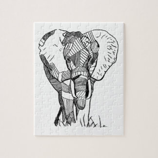 Elephant Puzzle Legpuzzel