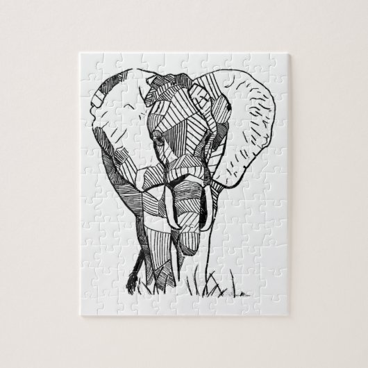 Elephant Puzzle Legpuzzel (Verticaal)