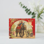 Elephant Red Book Briefkaart (Staand voorkant)