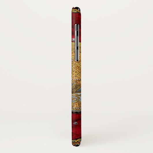 Elephant Red en Gold in India Case-Mate iPhone Case (Achterkant/links)