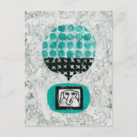 Elephant Remembering Briefkaart