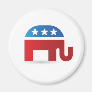 Elephant Republicans Magnet Magneet