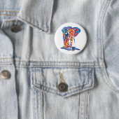 Elephant Ronde Button 5,7 Cm (In situ)