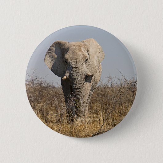 Elephant Ronde Button 5,7 Cm (Voorkant)