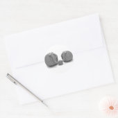 Elephant Ronde Sticker (Envelop)