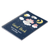 Elephant rose et Baby shower de marine Livre d'inv (Côté gauche)