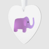 Eléphant rose mignon (devant)