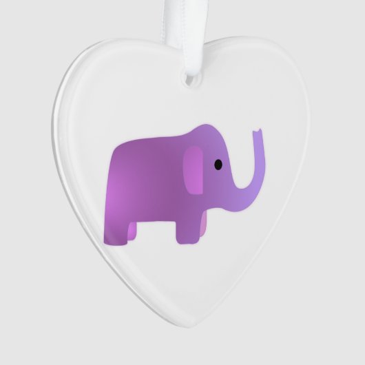 Eléphant rose mignon (devant)