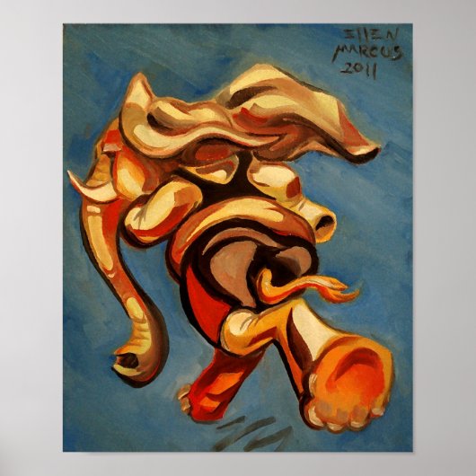 Elephant run poster (Voorkant)