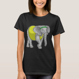 Elephant Running Fitness T-shirt