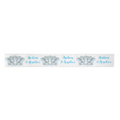 Elephant Satin Ribbon Twins Boys Lint (Voorkant)