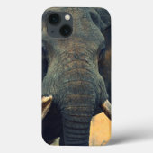 Eléphant sauvage gros plan iPad Mini coque (Verso)