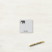 Elephant Schattige Memo Post It Persoonlijke notit Post-it® Notes (Op bureau)