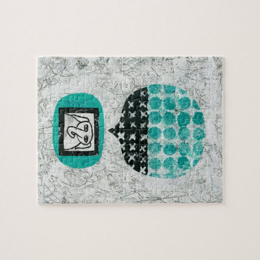 Elephant se souvient du puzzle de Jigsaw (Horizontal)