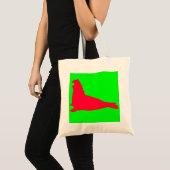 Elephant Seal Canvas tas Red (Voorkant (product))
