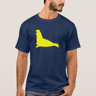 Elephant Seal Shirt Geel