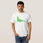 Elephant Seal Shirt Green (Voorkant volledig)