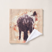 Éléphant Serviettes de bain (Gant de toilette)