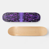 Elephant Skateboard violet rose étoile nuit (Horz)
