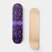 Elephant Skateboard violet rose étoile nuit (Recto)