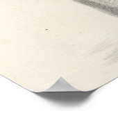 Elephant Sketch Poster (Hoek)