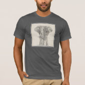 Elephant Sketch T-shirt (Voorkant)