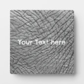 Elephant skin gepersonaliseerd fotoplaat (Voorkant)