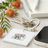 Elephant Sleutelhanger (Voorkant Rechts)