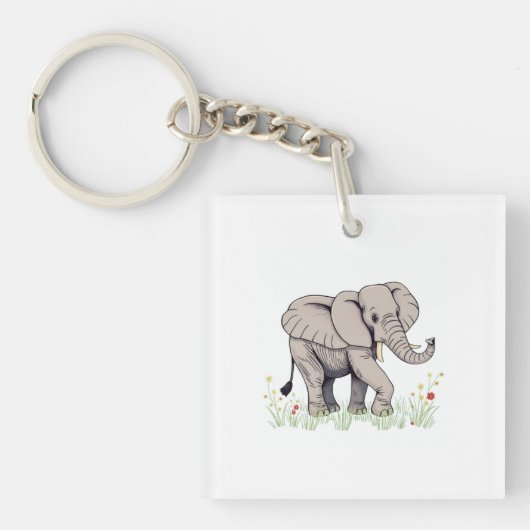 Elephant Sleutelhanger (voorkant)