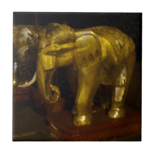 Elephant Small (4,25 x 4,25 inch) keramische foto' Tegeltje