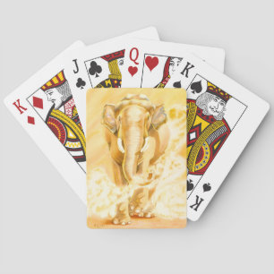Elephant-spelkaarten Pokerkaarten