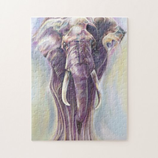 Elephant Spirit Painting - Puzzle (Vertical)